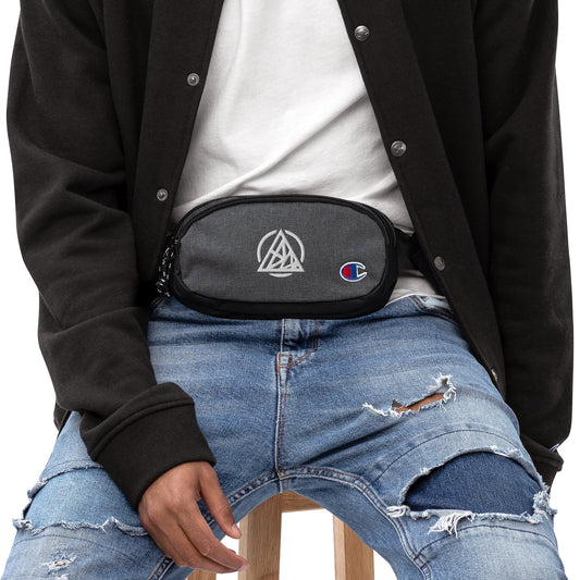 White Logo Fanny Pack